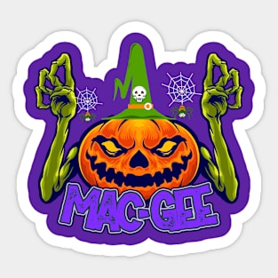 Macoween III Sticker